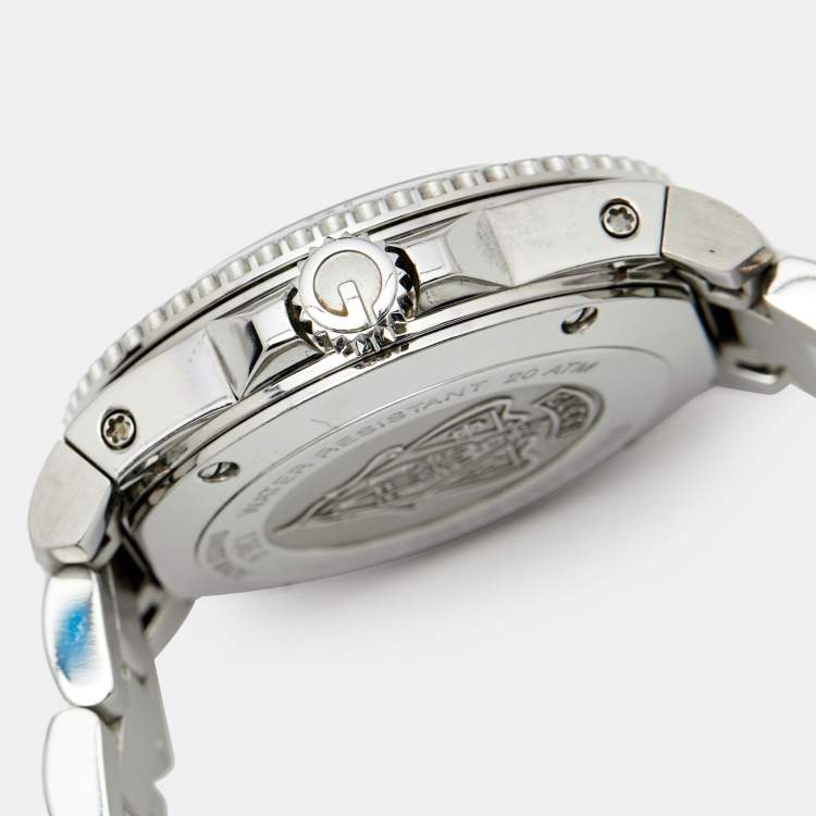 مملوكة مسبقًا Gucci Pink Stainless Steel Dive YA136401 Women's Wristwatch 32 mm