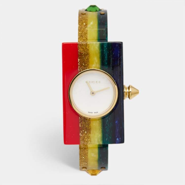 Gucci multicolor outlet watch