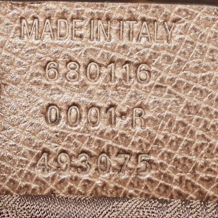 Pre Owned Gucci x Balenciaga Beige/Brown BB Supreme Canvas and Leather Medium Jackie 1961 Hobo