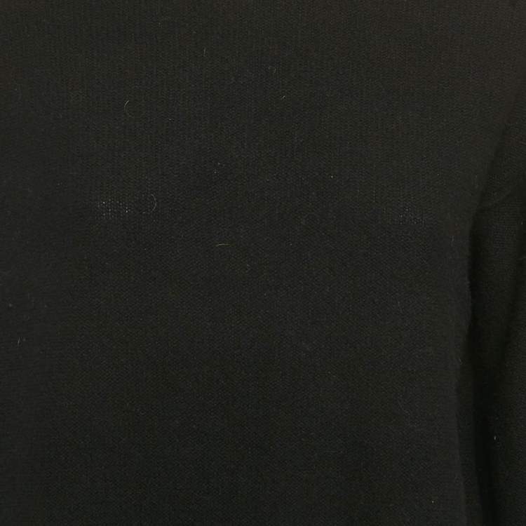 مملوكة مسبقًا Helmut Lang Black Wool & Cashmere Sweater S