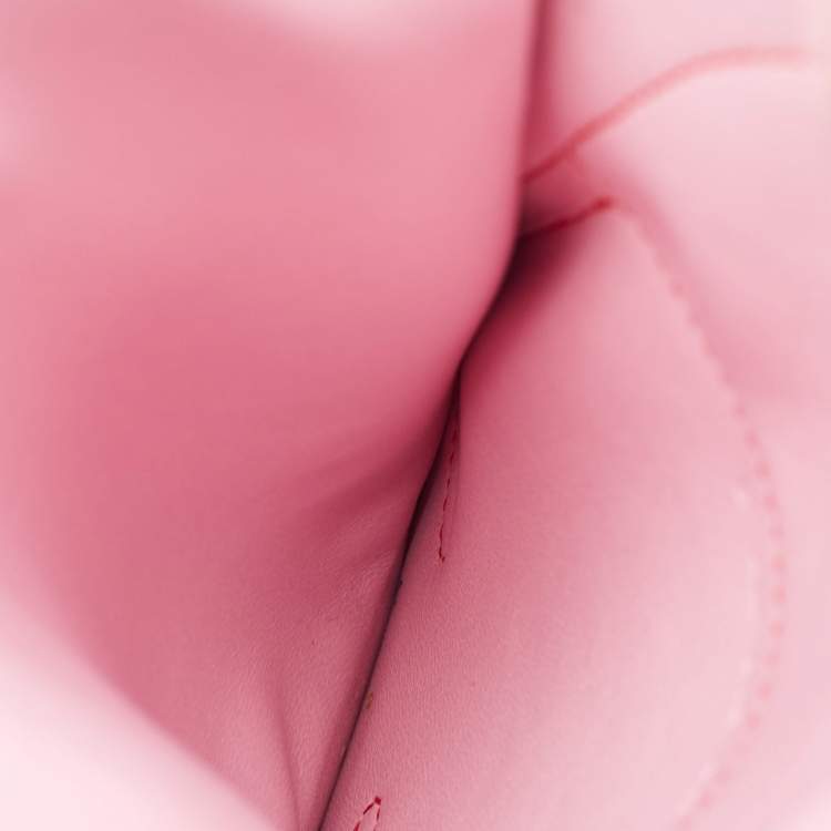 Pre Owned Hermes Mauve Sylvestre Chevre Mysore Leather In-the-Loop Phone To Go GM Case