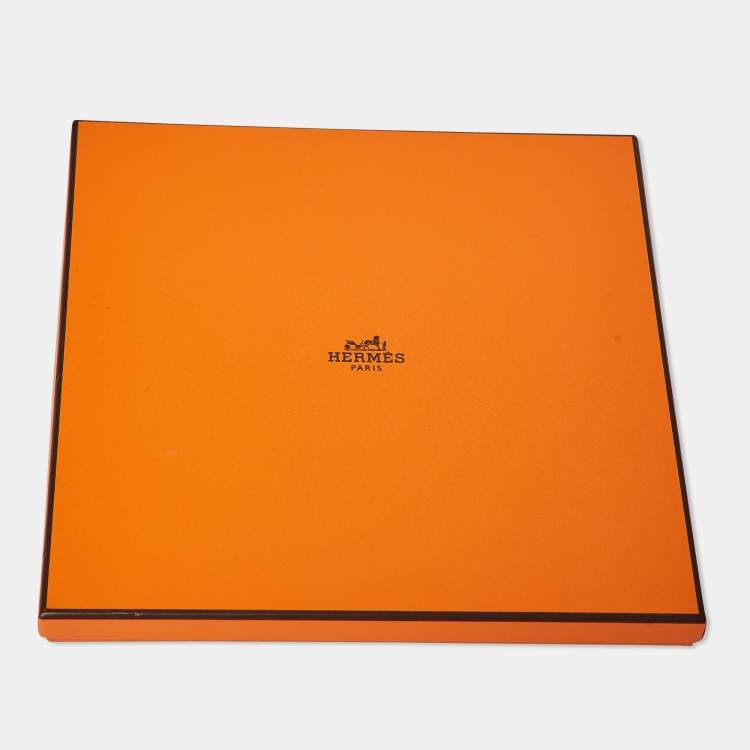 Pre Owned Hermès Blue/Pink Printed Silk Double Face De L'Ombrelle Scarf