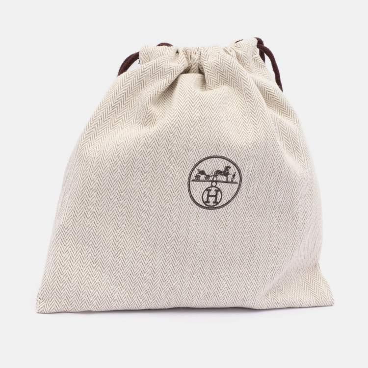 Pre Owned Hermes Gold Epsom Leather Pop H 15 Belt 75CM