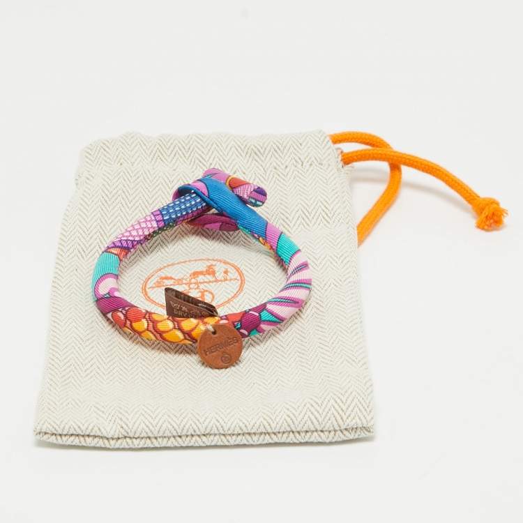 Pre Owned Hermès Bride Silk Bracelet