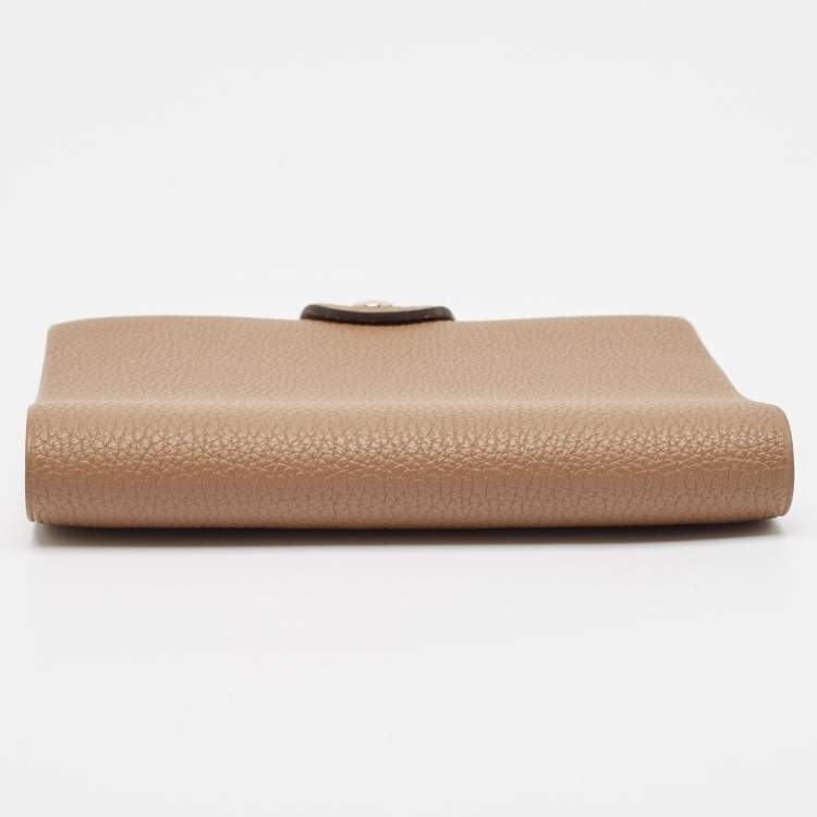 Pre Owned Hermes Etoupe Togo Leather Ulysse PM Notebook Cover