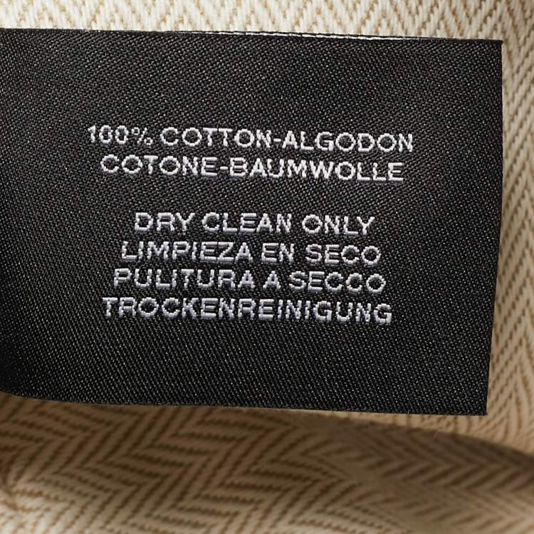 Pre Owned Hermes Marine Canvas Small Bride-a-Brac Pouch