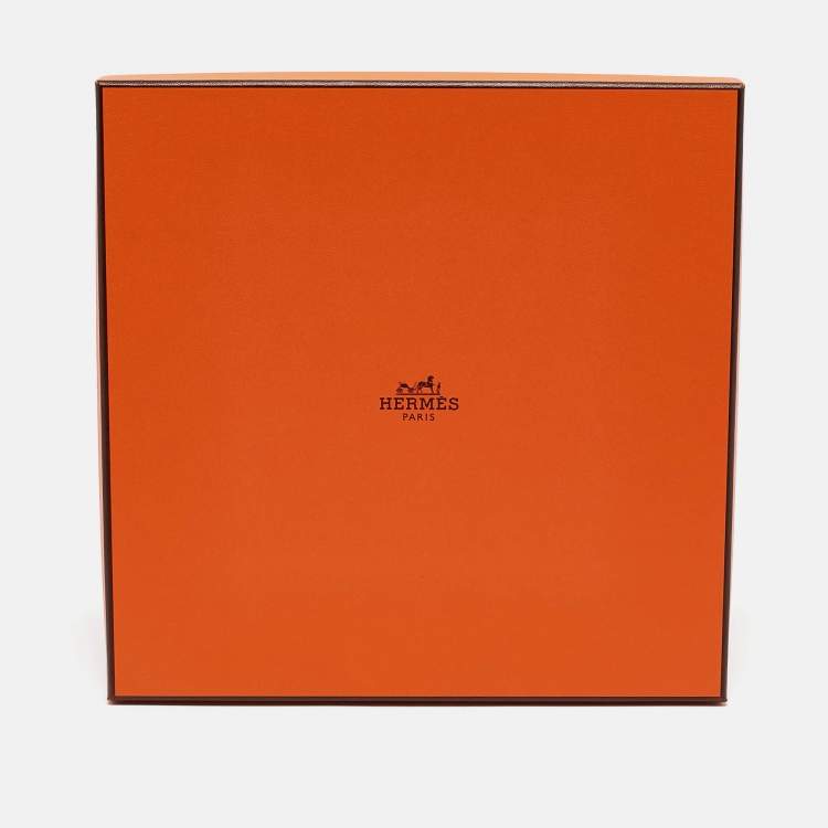 Pre Owned Hermès Multicolor Print Silk Just Married Scarf