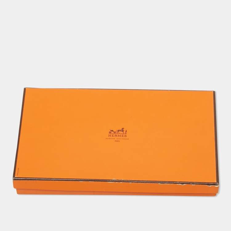 Pre Owned Hermès Grey Reve d'Australie Silk Scarf