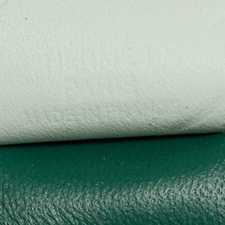 Pre Owned Hermès Rodeo Pegase PM Bag Charm Vert Moyen/Ardoise/Vert Peppermint Milo Leather 