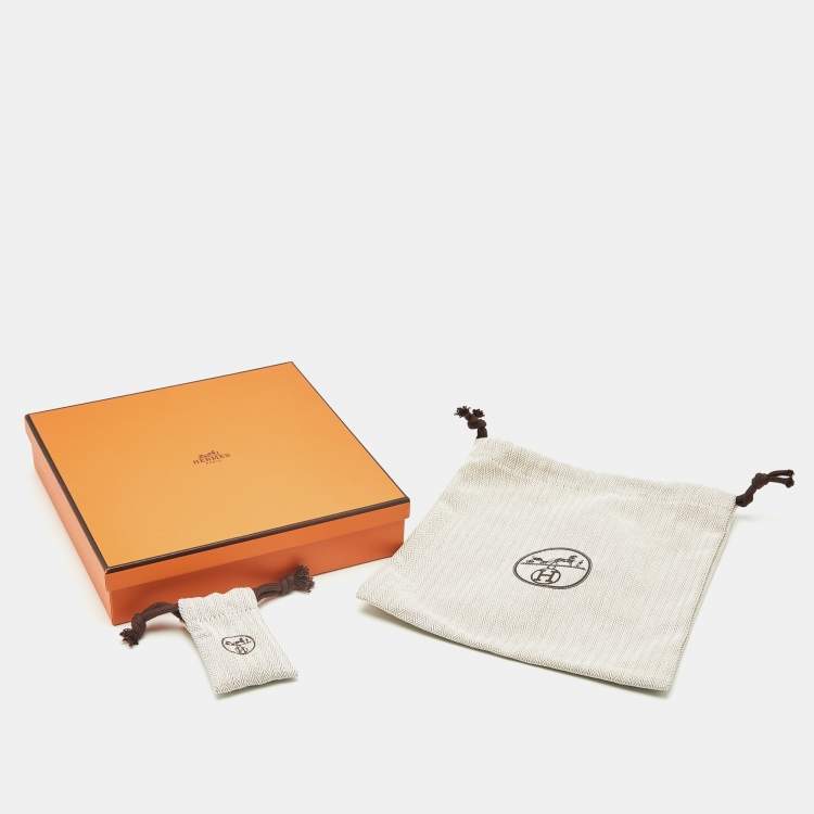 Pre Owned Hermes Kelly 18 Gold Finish Adjustable Belt Gold Epsom Leather