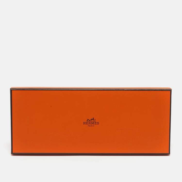 Pre Owned Hermès Pink Fantaisie Botanique Silk Scarf 45