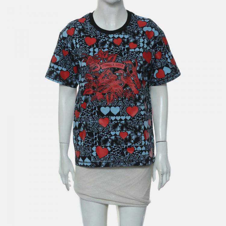 Pre Owned Hermes Printed T-Shirt Size S
