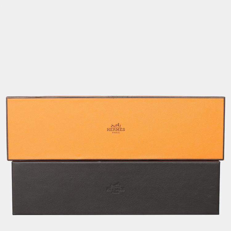 Pre Owned Hermes 18 Carat White Gold and Diamonds Finesse Bracelet