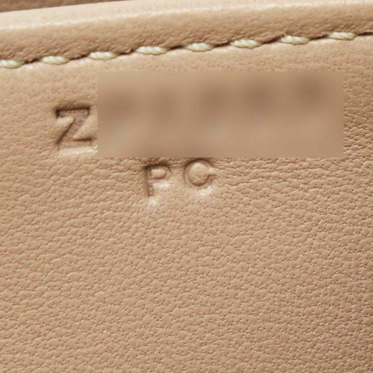 Pre Owned Hermès Blanc Crocodile Niloticus Himalaya Palladium Finish Constance III 24 Bag
