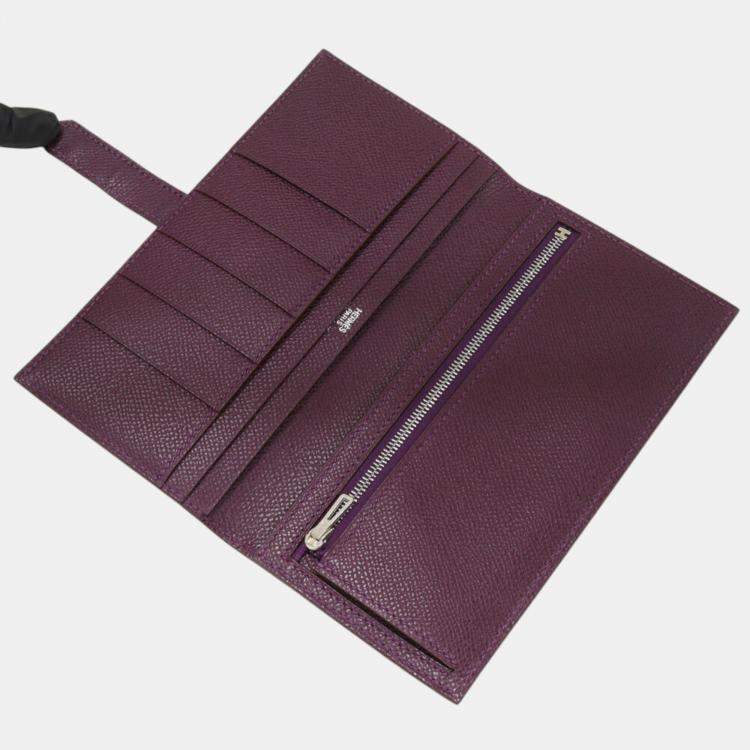 Outlet Hermes Bearn Classic Long Wallet