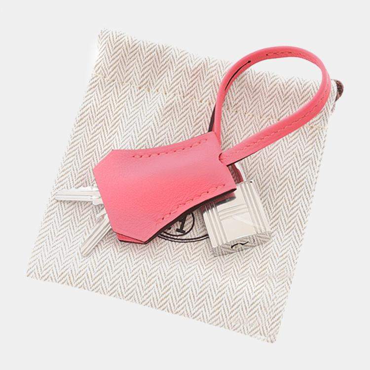 Pre Owned Hermes Rose Azalee Swift Leather Birkin 25 Bag