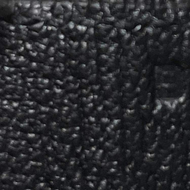 Pre Owned Hermes Black Box Calf Leather Birkin 25 Bag