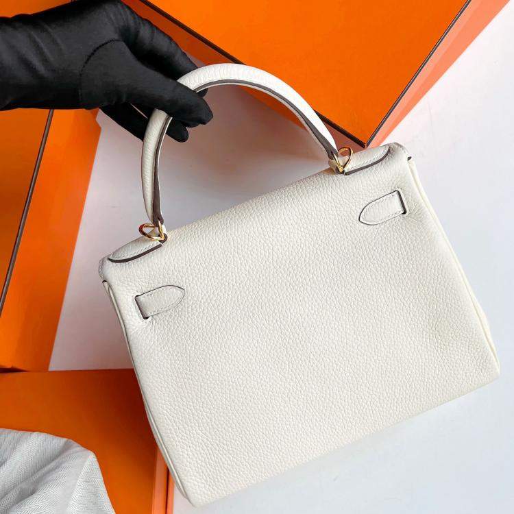 Pre Owned  Hermes Leather Kelly 28 Bag