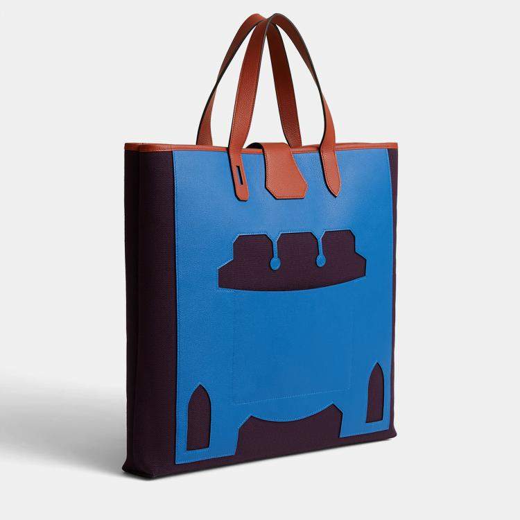Pre Owned Hermes Sac Decoupe Monsieur B, Grand Modele Bag