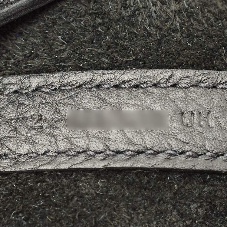 Pre Owned Hermès Noir Togo Leather Picotin Lock 18 Bag