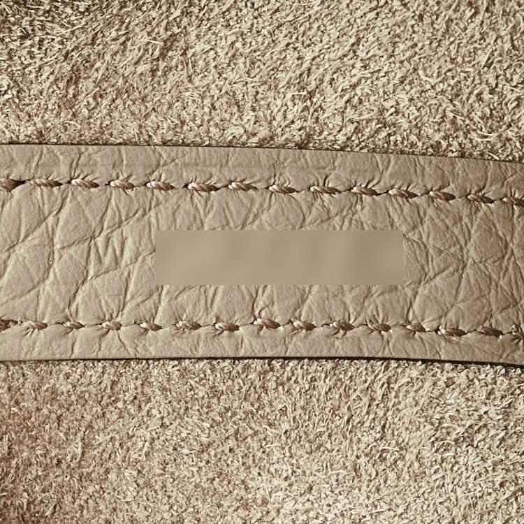 Pre Owned Hermès Beige Marfa Taurillon Clemence Leather Picotin Lock 18 Bag