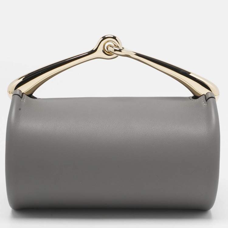 Pre Owned Hermes Gris Meyer Swift Leather Maximors II Bag