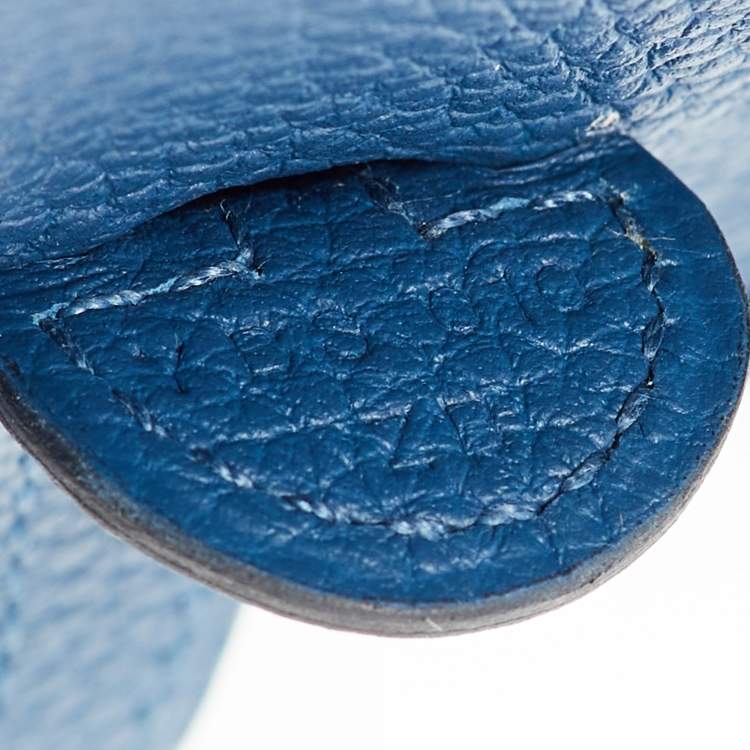 Pre Owned Hermes Deep Blue Taurillon Clemence Leather Evelyne Amazone TPM Bag