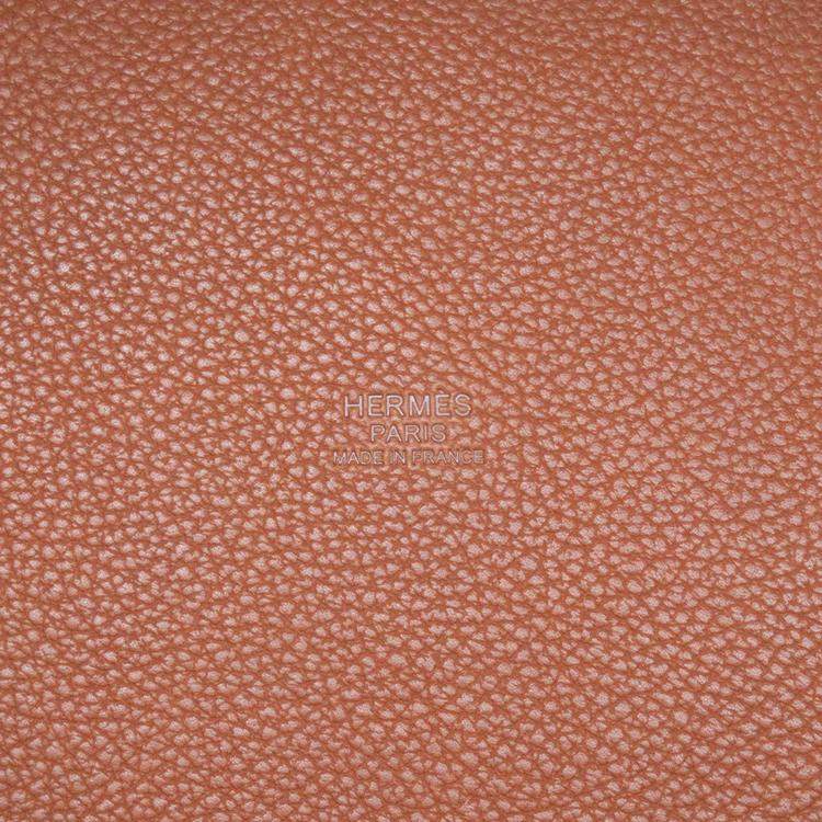 Pre Owned Hermes Picotin Lock 22 Fauve Barenia Leather Tote Bag