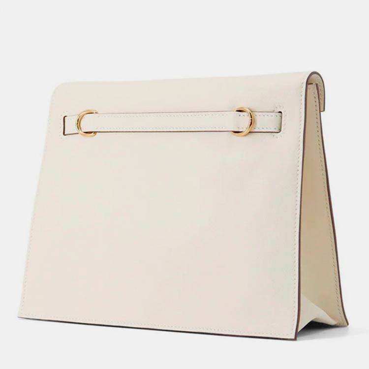Pre Owned Hermes Kelly Danse II Nata Swift Leather Shoulder Bag
