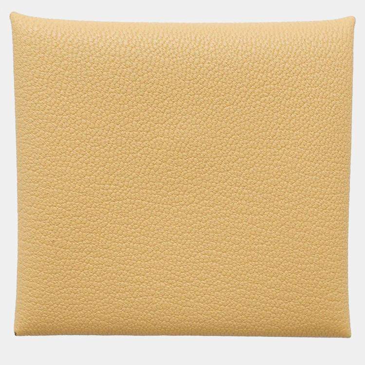 Pre Owned Hermes Bastia Foynes Chevre Mysore Goatskin Coin Case
