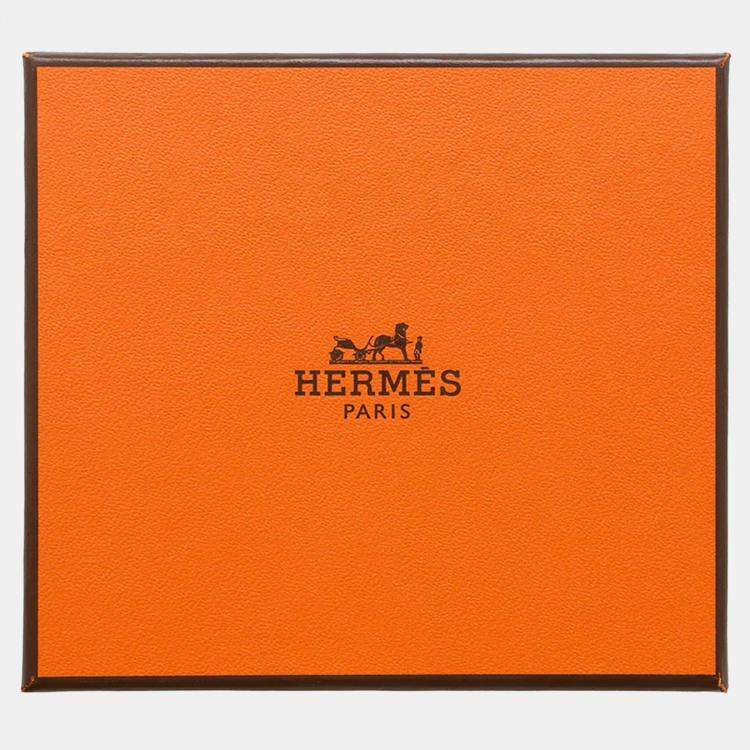 Pre Owned Hermes Bastia Foynes Chevre Mysore Goatskin Coin Case