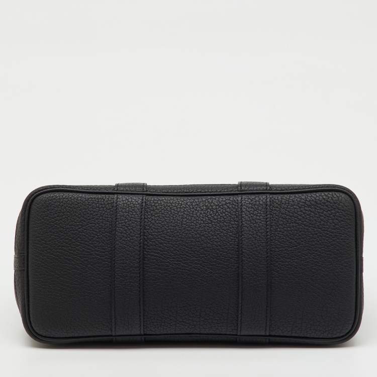 Pre Owned Hermes Black Negonda Leather Garden Party 30 Bag