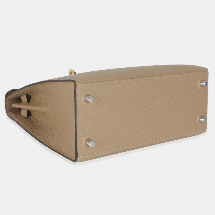 Pre Owned حقيبة هيرميس كيلي سيلير 25 بوسير إيبسوم