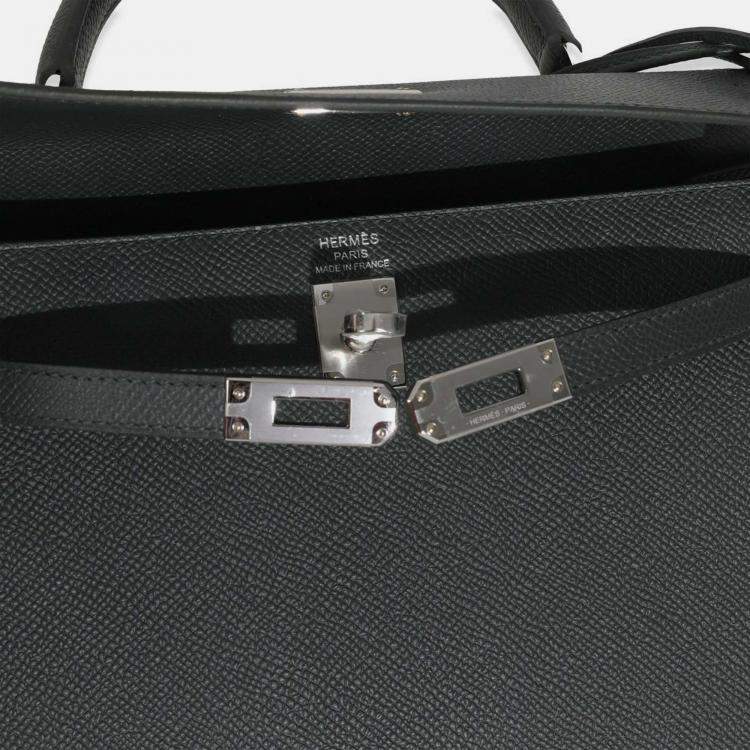 Pre Owned Hermes Vert Mangrove Epsom Sellier Kelly 25 SHW