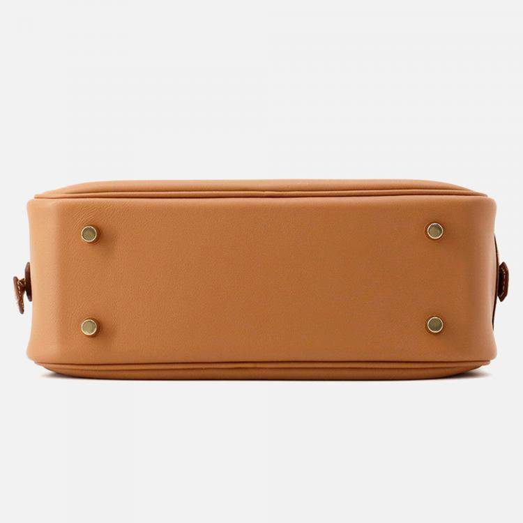 مملوكة مسبقًا Hermes Plume Gold Swift Leather Size Mini