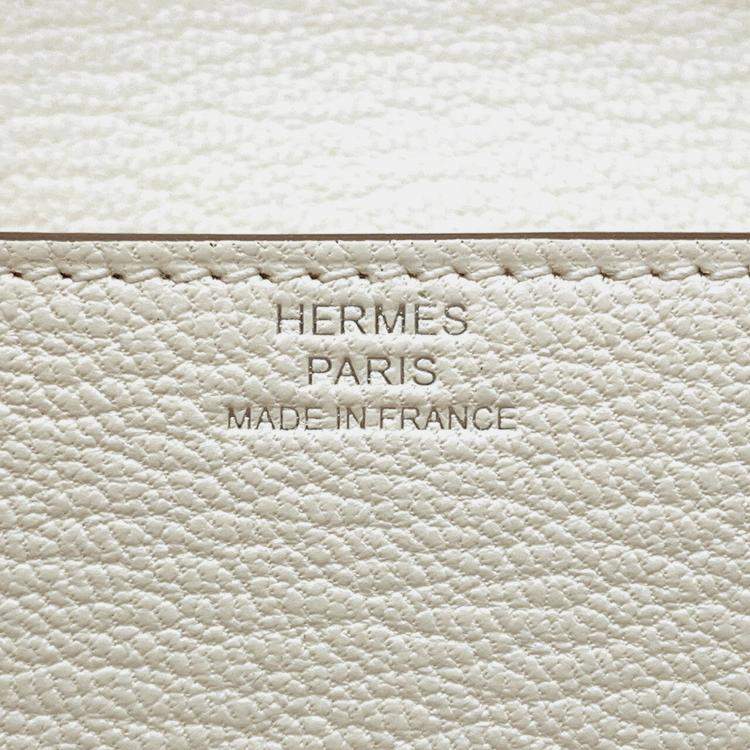 Pre Owned Hermes Roulis Slim Nata Chevre Myzore Goatskin Coin Purse