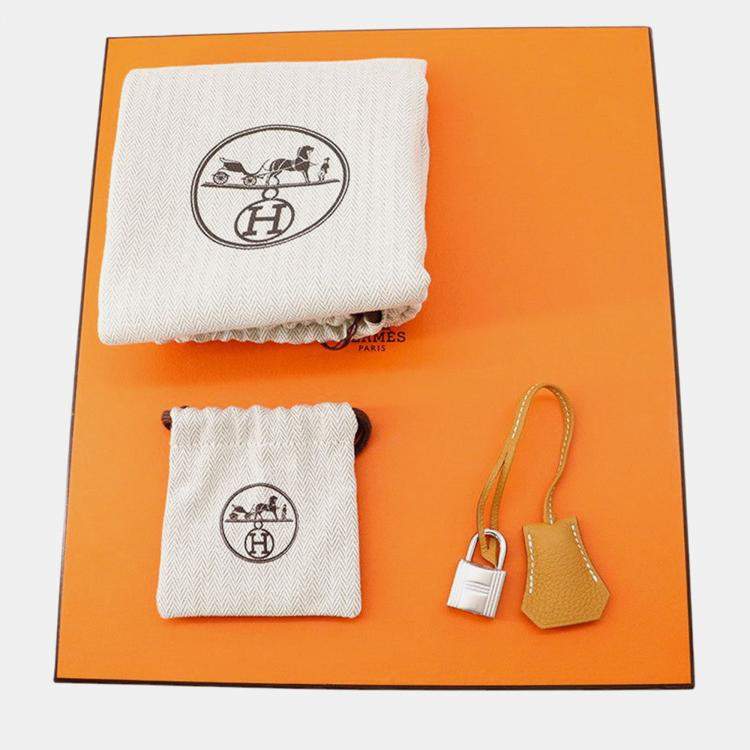 Pre Owned Hermes Birkin Natural Sable Togo Leather Size 25