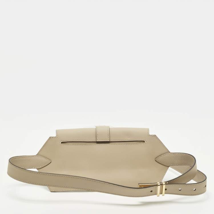 Pre Owned Hermès Elan Pocket Trench Swift Leather Belt Bag