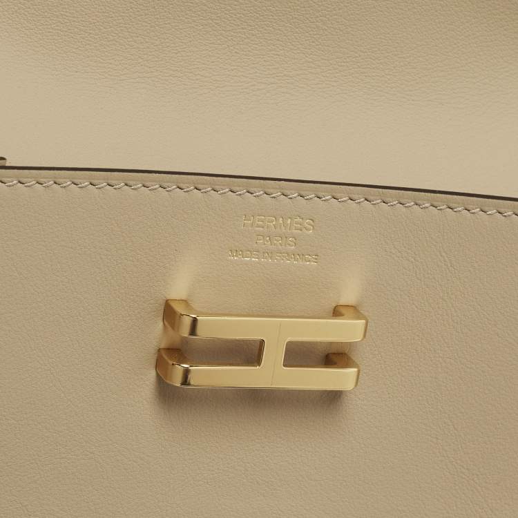 Pre Owned Hermès Elan Pocket Trench Swift Leather Belt Bag