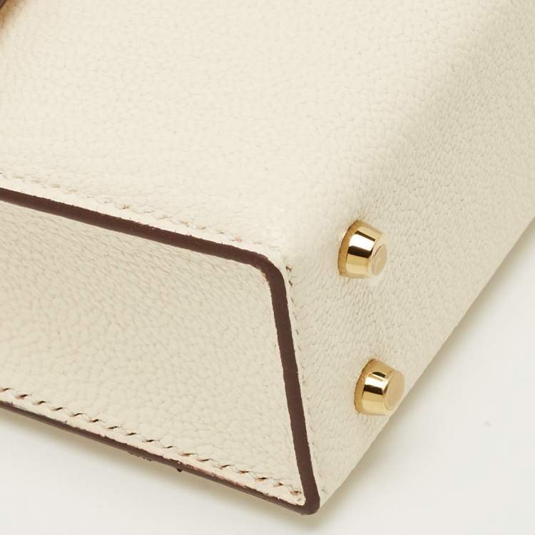 Pre Owned Hermes Verrou Chaine Mini Nata Mysore Leather Bag