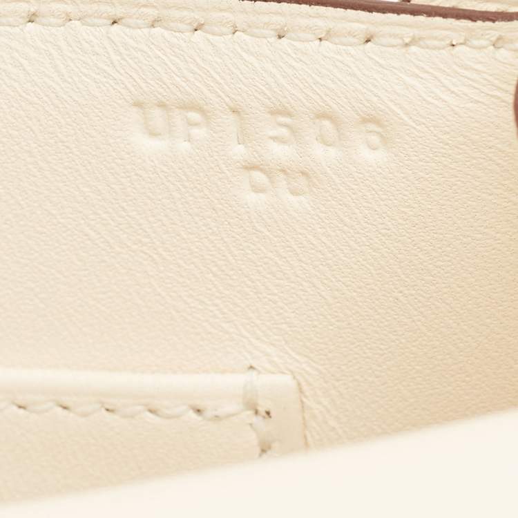 Pre Owned Hermes Verrou Chaine Mini Nata Mysore Leather Bag