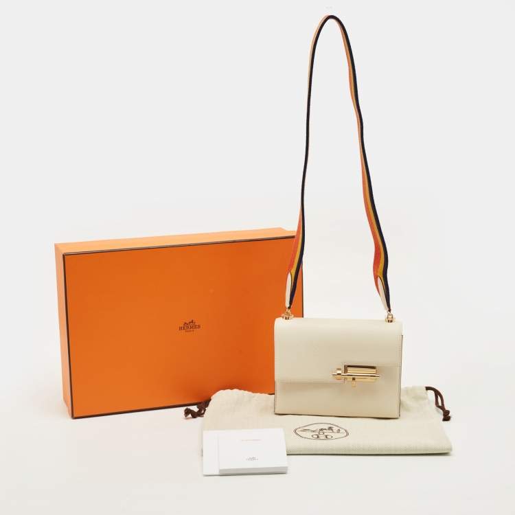 Pre Owned Hermes Verrou Chaine Mini Nata Mysore Leather Bag
