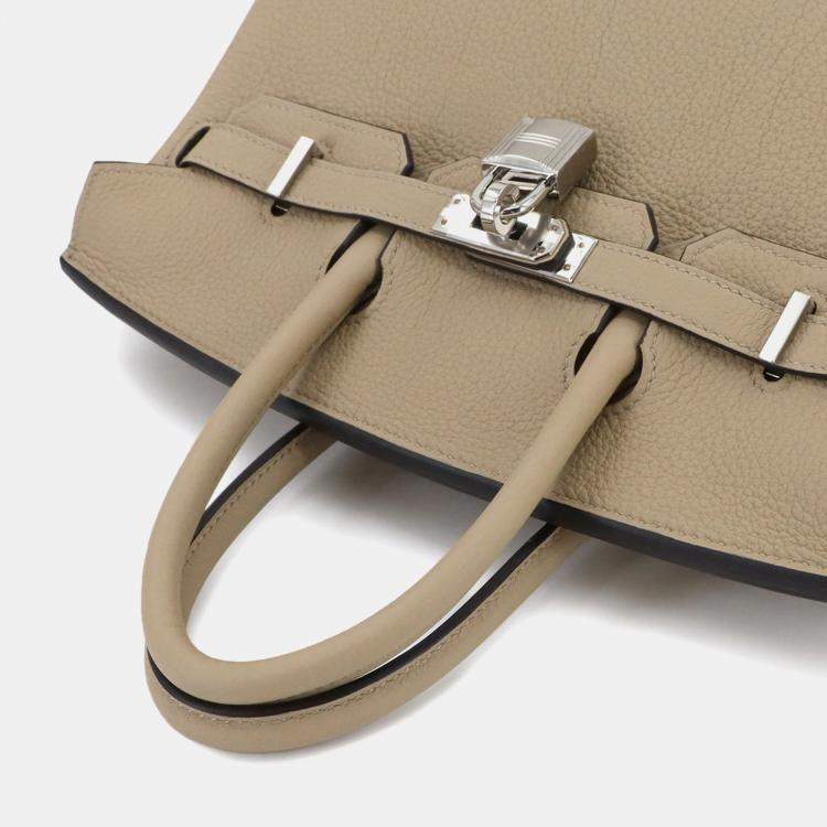 Pre Owned Hermes Birkin 25 Togo Trench Handbag