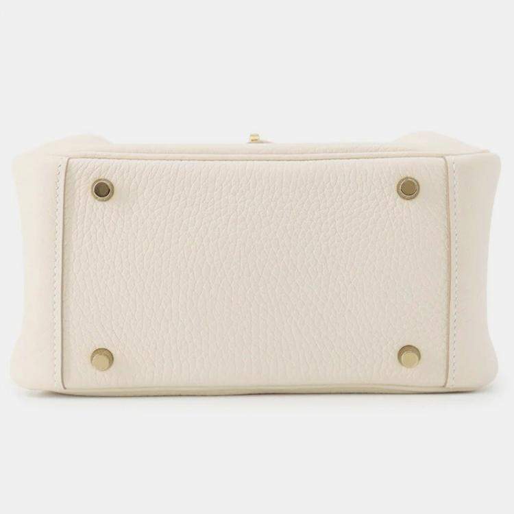 Pre Owned Hermes Lindy Craie Taurillon Clemence Size Mini