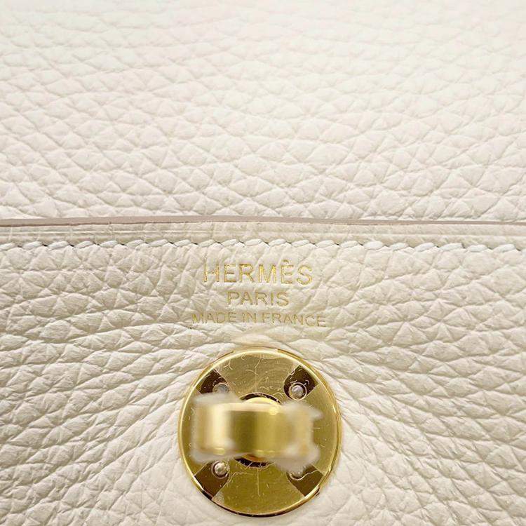 Pre Owned Hermes Lindy Craie Taurillon Clemence Size Mini