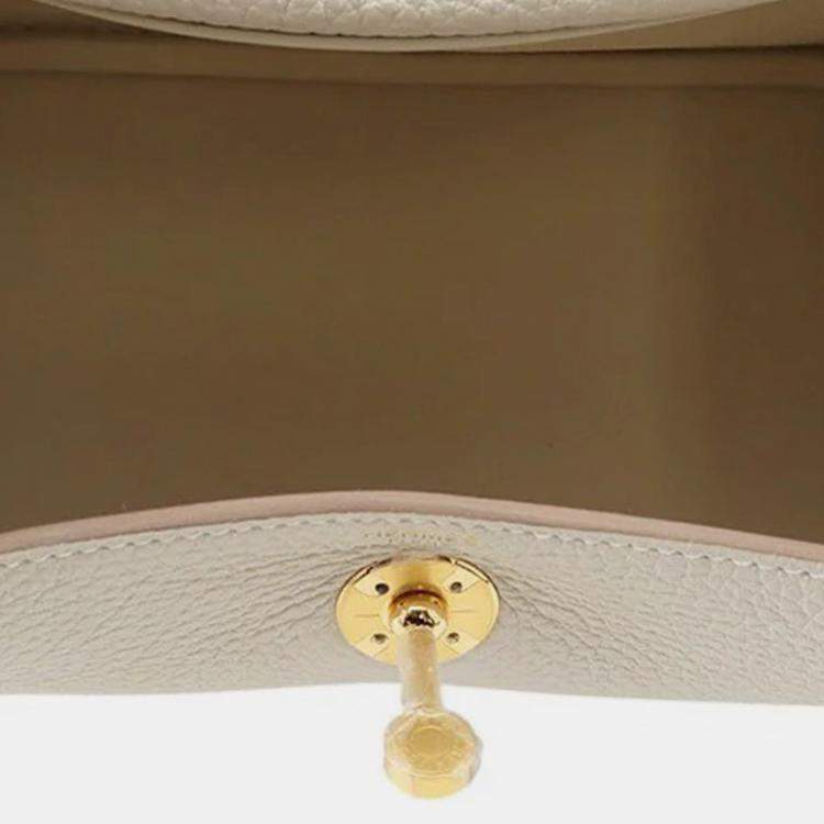 Pre Owned Hermes Lindy Craie Taurillon Clemence Size Mini