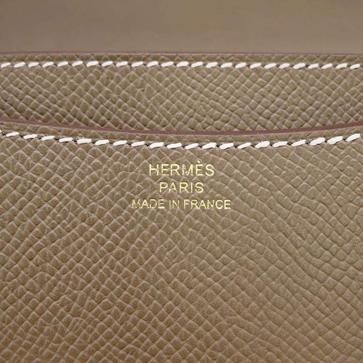 Pre Owned Hermes Constance3 Miroir Etoupe Epsom Size Mini