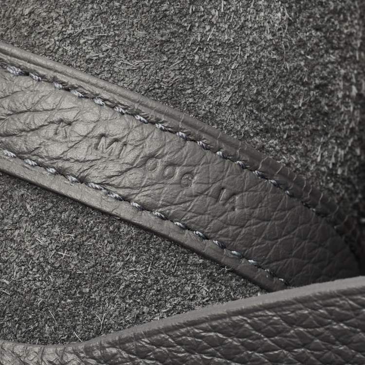 Pre Owned Hermès Picotin Lock 18 Gris Misty Taurillon Clemence Leather Tote