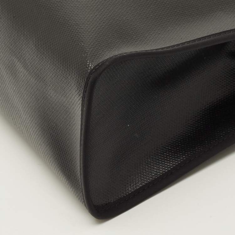 Pre Owned Hermes Herbag Zip 31 Noir Toile H Berline and Vache Hunter Top Handle Bag