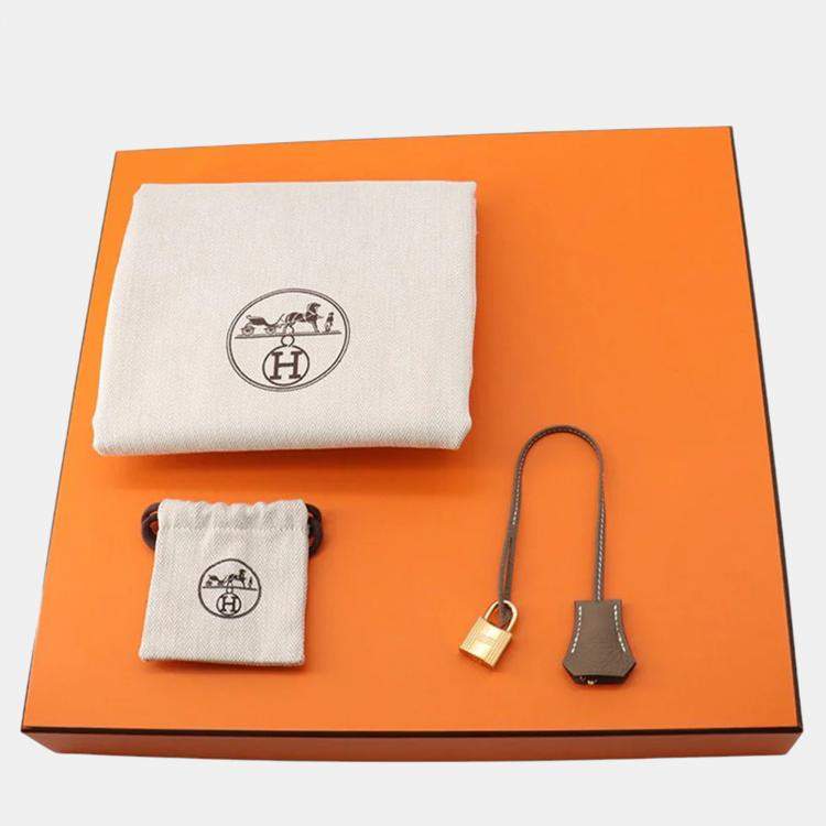 Pre Owned Hermes Birkin Etoupe Togo Leather Size 35